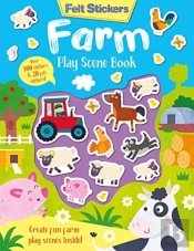 Felt Stickers Farm Play Scene Book