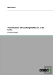 'Feminization' Of Teaching Profession In Sri Lanka