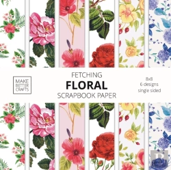 Bertrand.pt - Fetching Floral Scrapbook Paper