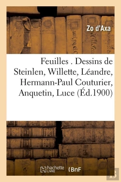 Bertrand.pt - Feuilles Dessins Anquetin Luce Edition 1900