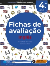 Fichas de avaliação - Inglês - 4.º Ano