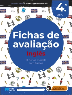 Bertrand.pt - Fichas de avaliação - Inglês - 4.º Ano
