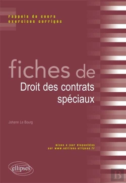 Bertrand.pt - Fiche De Droit Des Contrats Speciaux