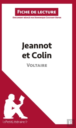 Bertrand.pt - Fiche De Lecture : Jeannot Et Colin De Voltaire : Analyse Complète De L'Oeuvre Et Résumé