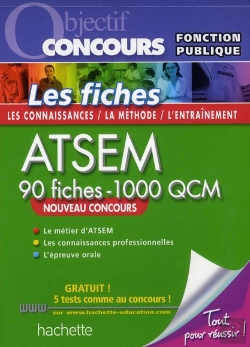 Bertrand.pt - Fiches Atsem Nouvelle Edition + Qcm En Ligne Qcm En Ligne