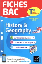 Fiches Bac ; History & Geography ; Terminale Section Européenne
