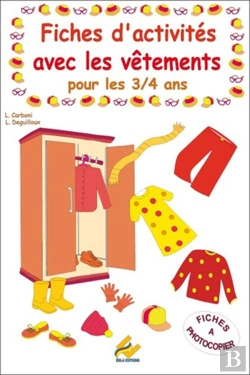 Bertrand.pt - Fiches D'Activités Avec Les Vêtements 3-4 Ans