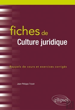 Bertrand.pt - Fiches De Culture Juridique