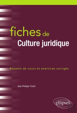 Bertrand.pt - Fiches De Culture Juridique