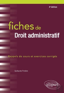 Bertrand.pt - Fiches De Droit Administratif - 4e Édition