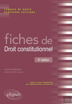 Bertrand.pt - Fiches De Droit Constitutionnel (5e Édition)