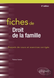 Fiches De Droit De La Famille (6e Édition)