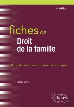 Bertrand.pt - Fiches De Droit De La Famille - 6e Édition