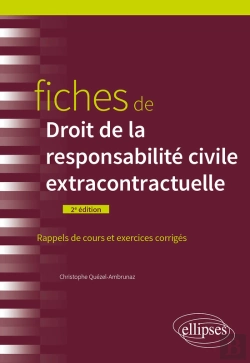 Bertrand.pt - Fiches De Droit De La Responsabilité Civile Extracontractuelle