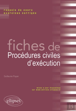 Bertrand.pt - Fiches De Droit De Procédures Civiles D'Éxécution