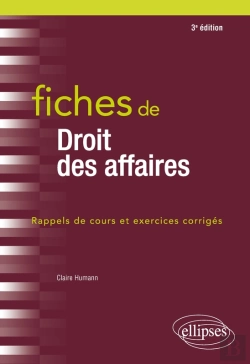 Bertrand.pt - Fiches De Droit Des Affaires - 3e Édition