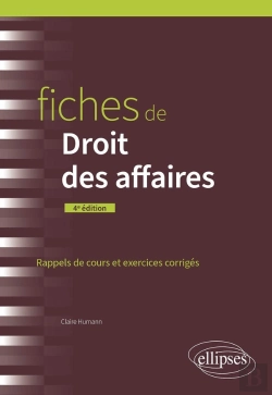 Bertrand.pt - Fiches De Droit Des Affaires : A Jour Au 15 Avril 2024 (4e Édition)