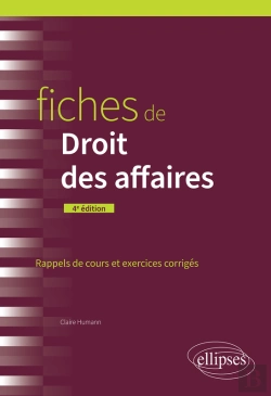 Bertrand.pt - Fiches De Droit Des Affaires