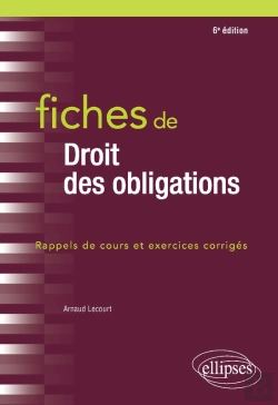 Bertrand.pt - Fiches De Droit Des Obligations - 6e Édition