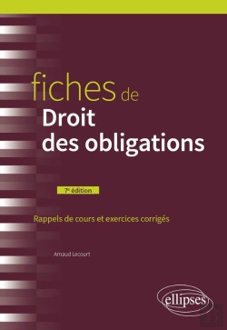 Bertrand.pt - Fiches De Droit Des Obligations (7e Édition)