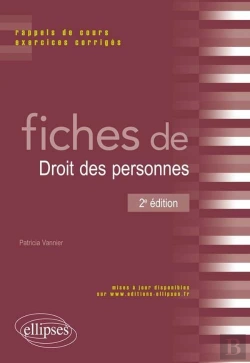 Bertrand.pt - Fiches De Droit Des Personnes (2e Édition)