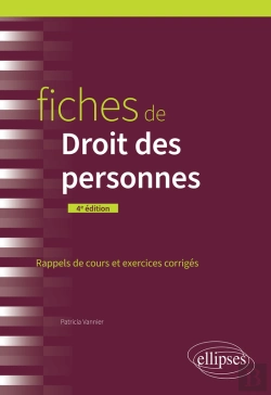 Bertrand.pt - Fiches De Droit Des Personnes