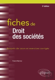 Fiches De Droit Des Societes - 3e Edition