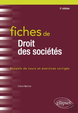 Bertrand.pt - Fiches De Droit Des Sociétés - 3e Édition