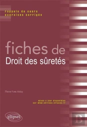 Fiches De Droit Des Sûretés ; Rappels De Cours Et Exercices Corrigés