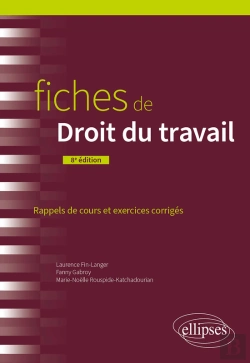 Bertrand.pt - Fiches De Droit Du Travail