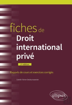 Bertrand.pt - Fiches De Droit International Privé (2e Édition)