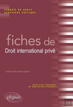 Bertrand.pt - Fiches De Droit International Privé