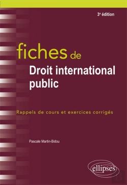 Bertrand.pt - Fiches De Droit International Public (3e Édition)