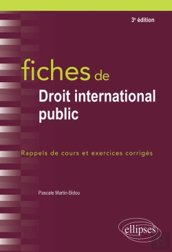Bertrand.pt - Fiches De Droit International Public - 3e Édition