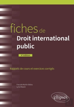 Bertrand.pt - Fiches De Droit International Public : A Jour Au 15 Mars 2024 (4e Édition)