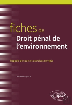 Bertrand.pt - Fiches De Droit Pénal De L'Environnement