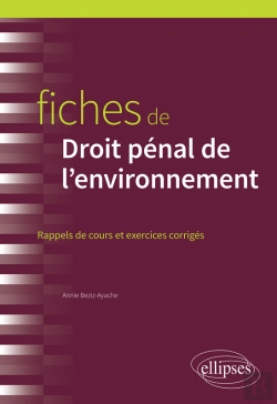 Bertrand.pt - Fiches De Droit Pénal De L'Environnement