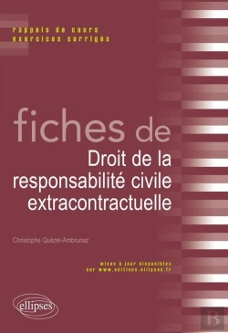 Bertrand.pt - Fiches De Droit Responsabilite Civile Extracontractuelle Rappels De Cours & Exercices Corriges