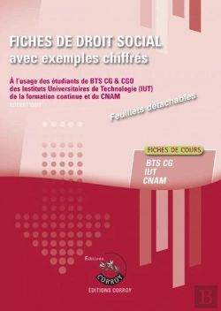 Bertrand.pt - Fiches De  Droit Social Avec Exemples Chiffres
