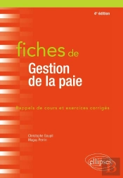 Fiches De Gestion De La Paie (4e Édition)