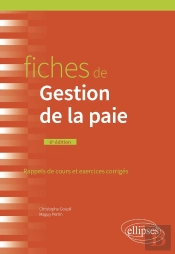Fiches De Gestion De La Paie (6e Édition)