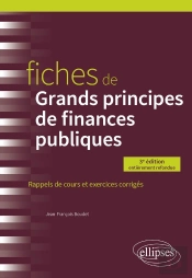 Fiches De Grands Principes De Finances Publiques