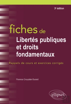Bertrand.pt - Fiches De Libertés Publiques Et Droits Fondamentaux - 3e Édition