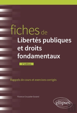 Bertrand.pt - Fiches De Libertés Publiques Et Droits Fondamentaux : A Jour Au 15 Mars 2024