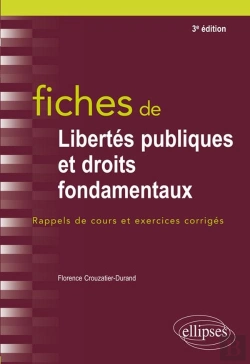 Bertrand.pt - Fiches De Libertés Publiques Et Droits Fondamentaux ; Rappels De Cours Et Exercices Corrigés (3e Édition)