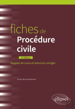 Bertrand.pt - Fiches De Procédure Civile