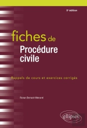 Fiches De Procédures Civiles (5e Édition)