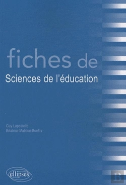 Bertrand.pt - Fiches De Sciences De L'Éducation