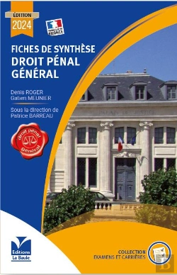Bertrand.pt - Fiches De Synthèse De Droit Pénal Général