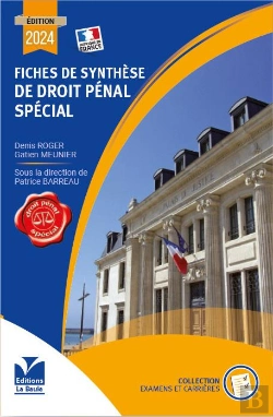 Bertrand.pt - Fiches De Synthèse De Droit Pénal Spécial